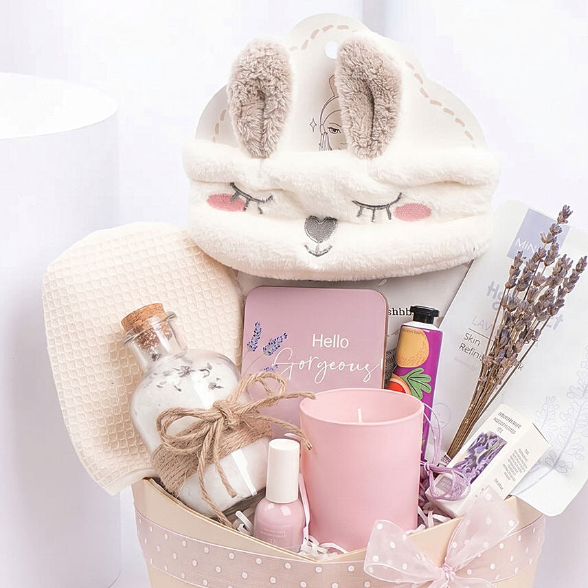 The pamper hamper
