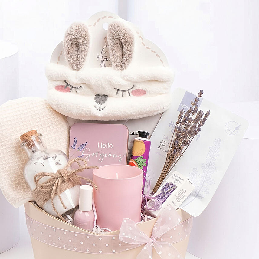 The pamper hamper