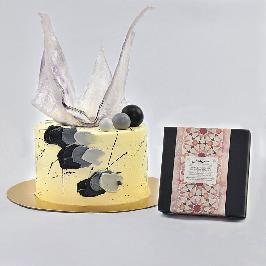 Tiers of Joy Delectable Chocolate Cake with Mirzam Chocolates
