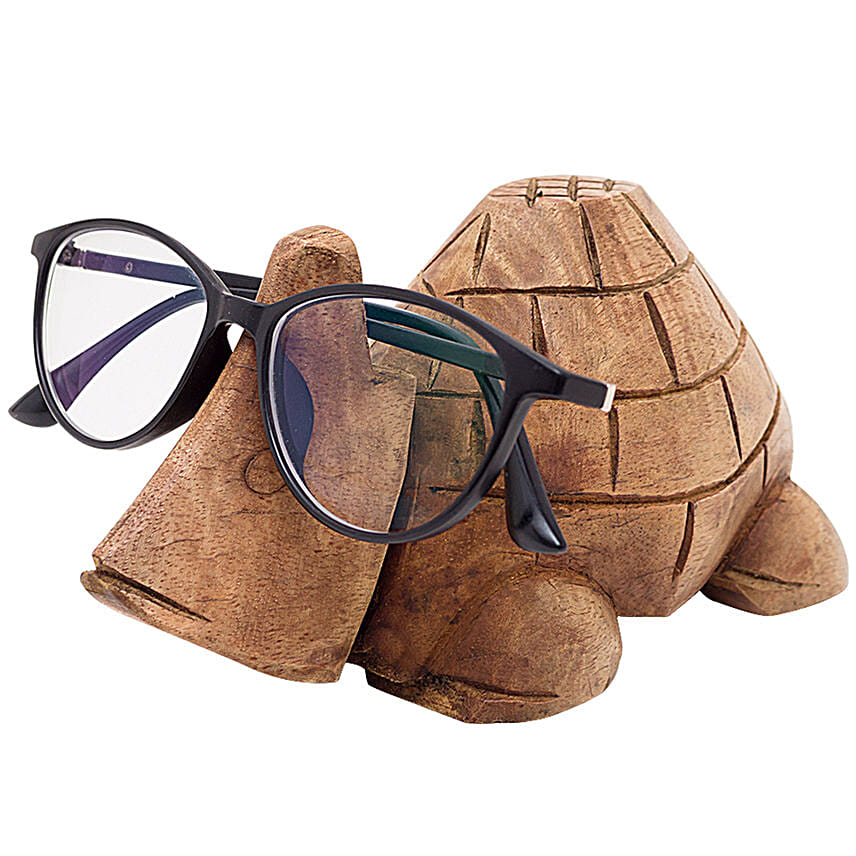 Tortoise Shaped Eyeglass Holder