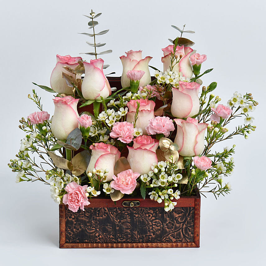 Treasured Love Flowers Box