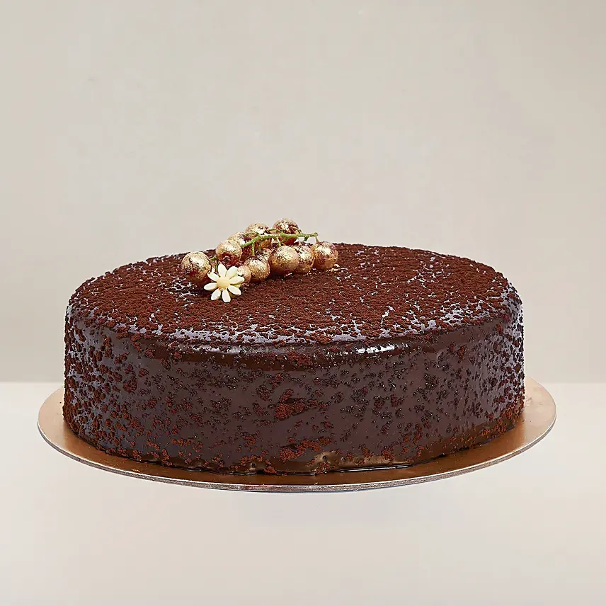 Two Kg Dark Chocolate Birthday Cake