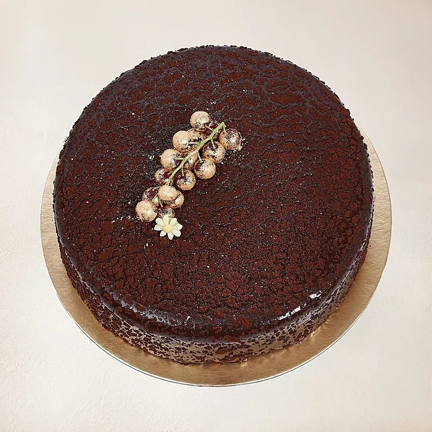 Two Kg Dark Chocolate Birthday Cake