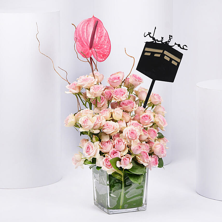 Umrah Mubarak Tender Love Roses