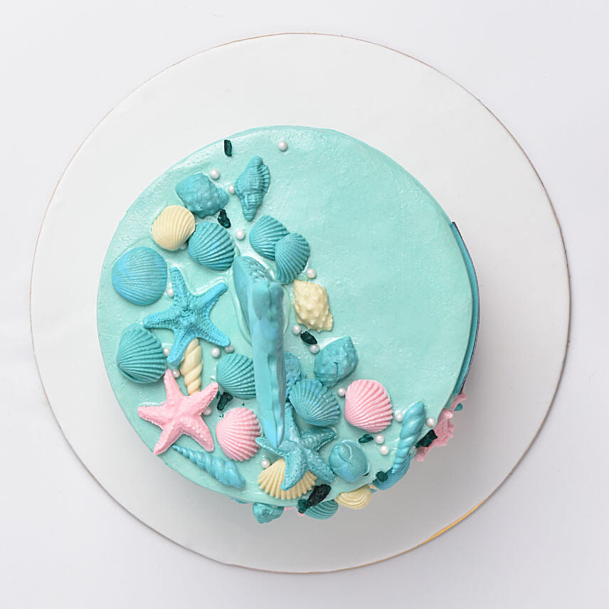 Under The Sea Delights Marble Cake