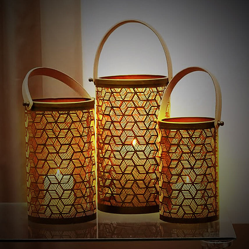 Unique Lantern Set of 3