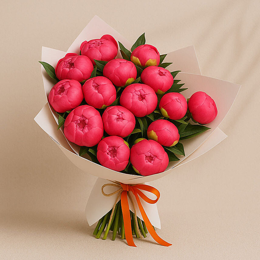 Uptown Love Peonies Bouquet