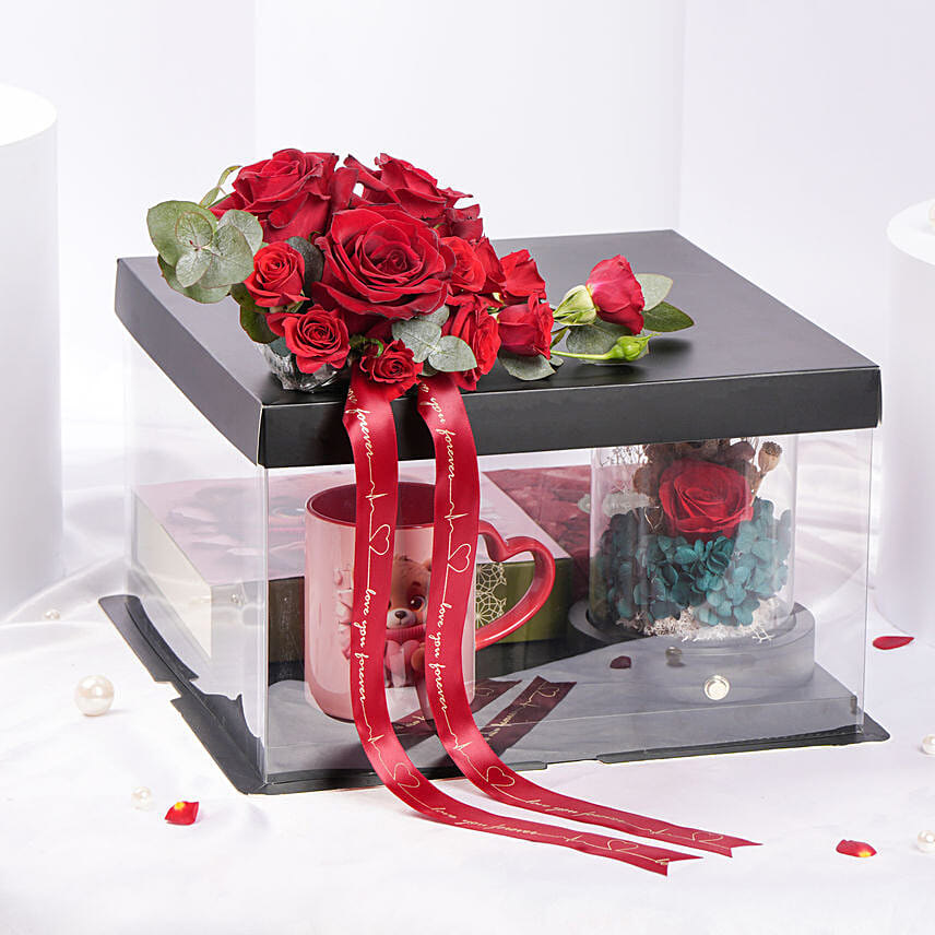 Valentines Gift Box of Cuddles