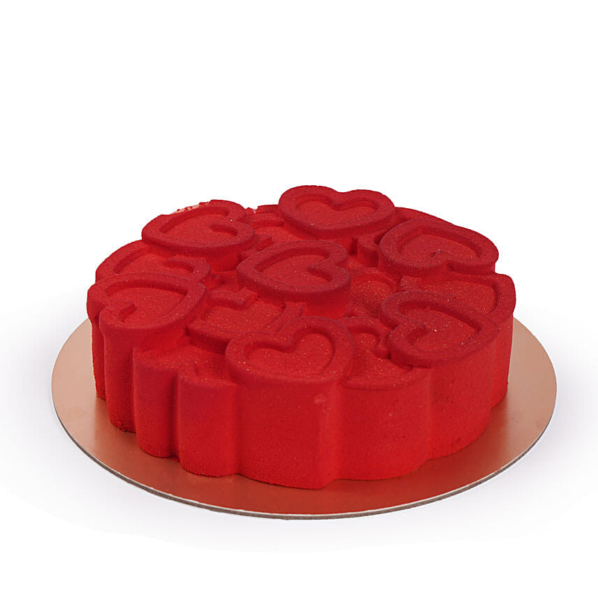 Valentines Red Velvet MP Cake