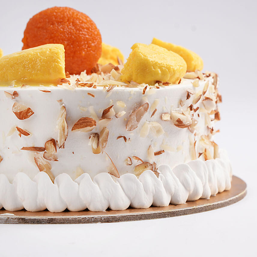 Vanilla Rasmali Laddu Cake One Kg