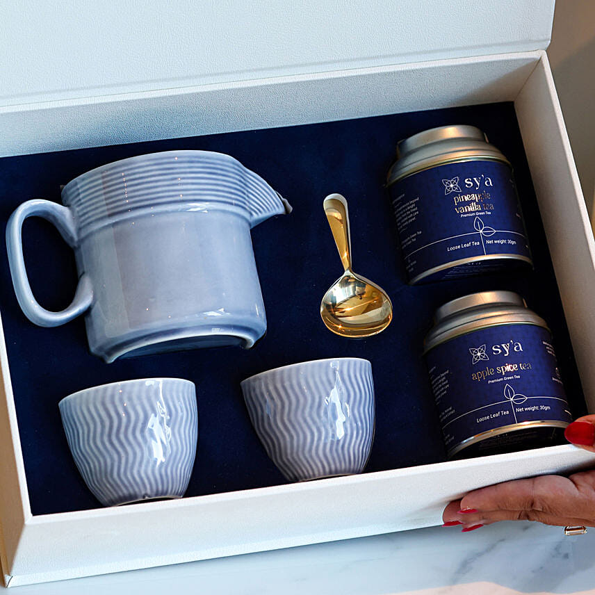 Vedic Royal Tea Set with Assorted Teas
