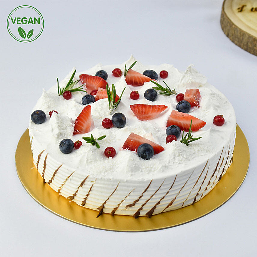 Vegan Vanilla Crunchy Cake 1 Kg