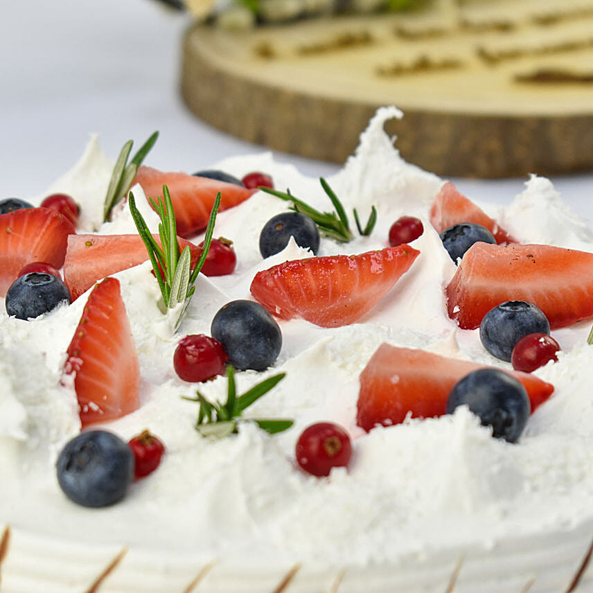 Vegan Vanilla Crunchy Cake One Kg