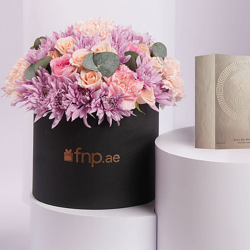 Versace Eros Pour Femme EDP For Her with Flowers