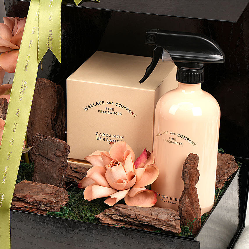 Wallace & Co candle & Room spray gift box