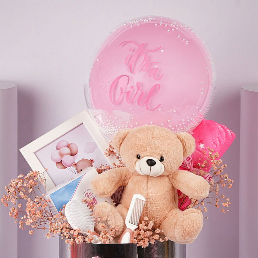Welcome Little One Baby Girl Gift Set