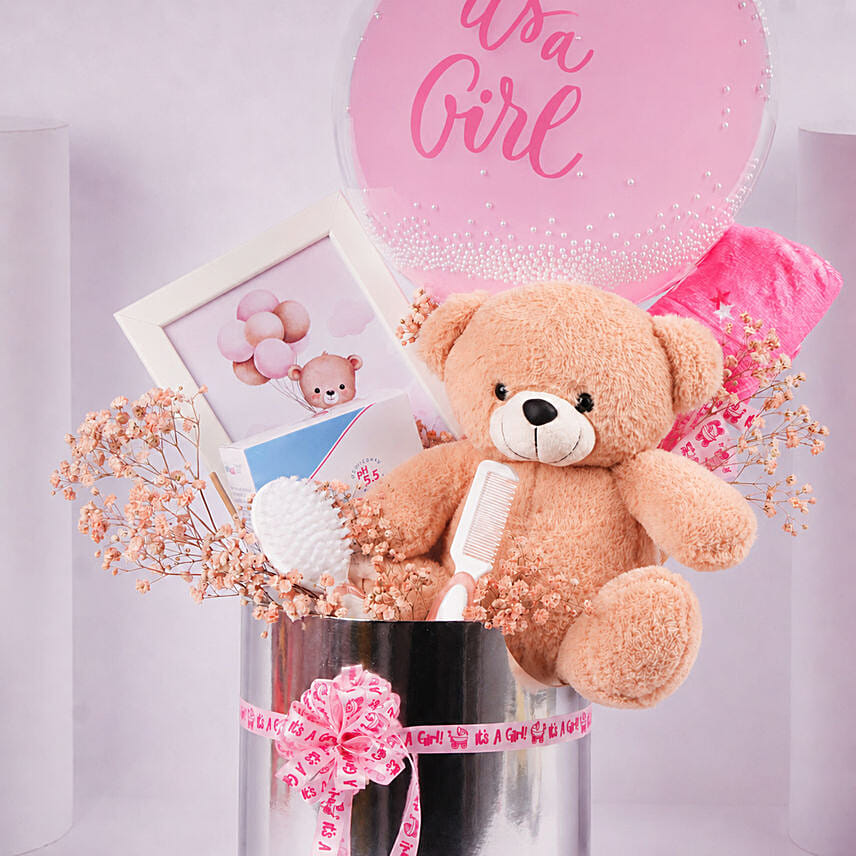 Welcome Little One Baby Girl Gift Set