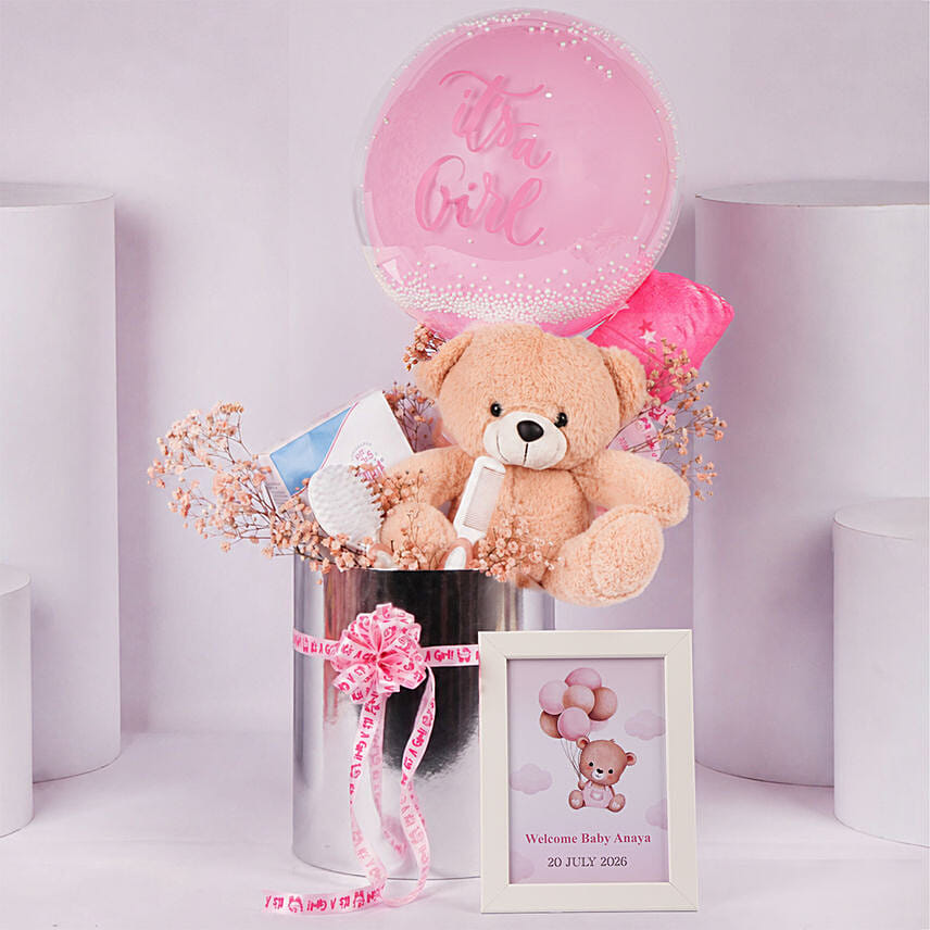 Welcome Little One Baby Girl Gift Set