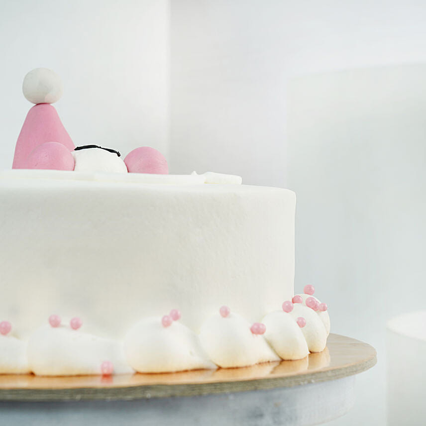 Whimsical Cloud Bear Chocolate Cake 4 Portion