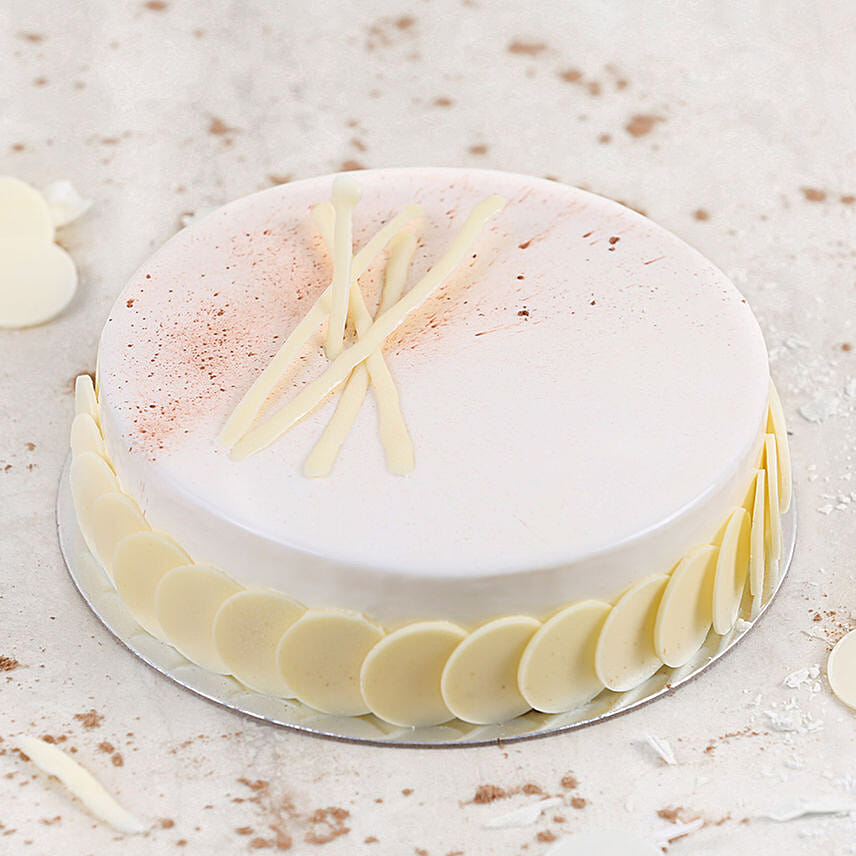 White Chocolate Mousse Cake