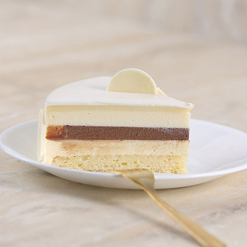 White Chocolate Mousse Cake
