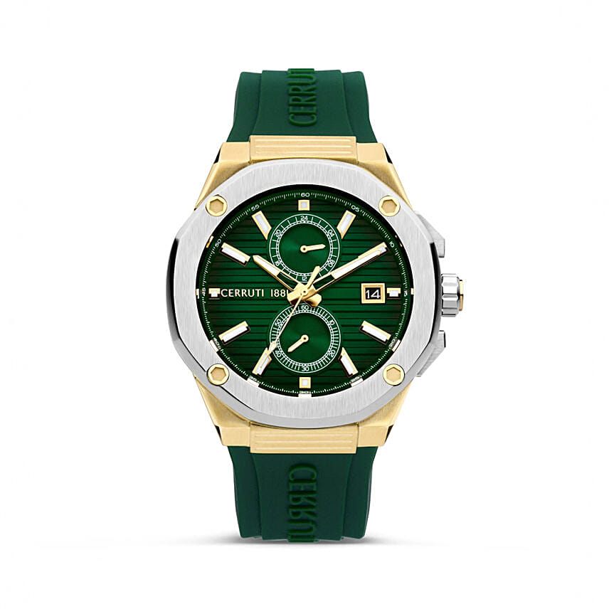 Wishing You Best of Time Cerruti 1881 Watch with Flowers