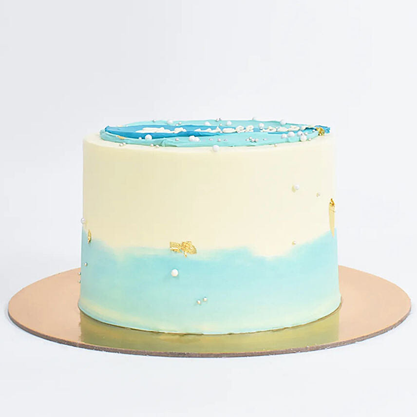 Wishing you get well soon Vanilla cake