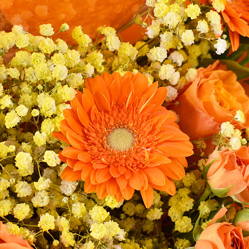 Witch Hat Halloween Flower Bouquet