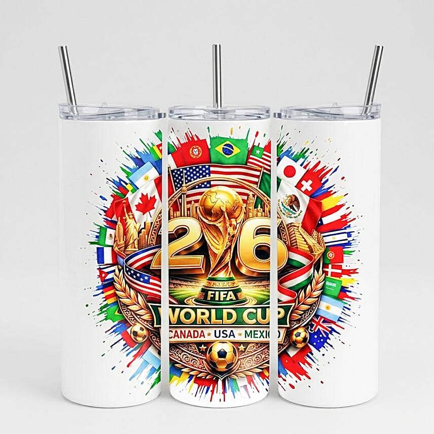 World Cup 2026 Fan Tumbler