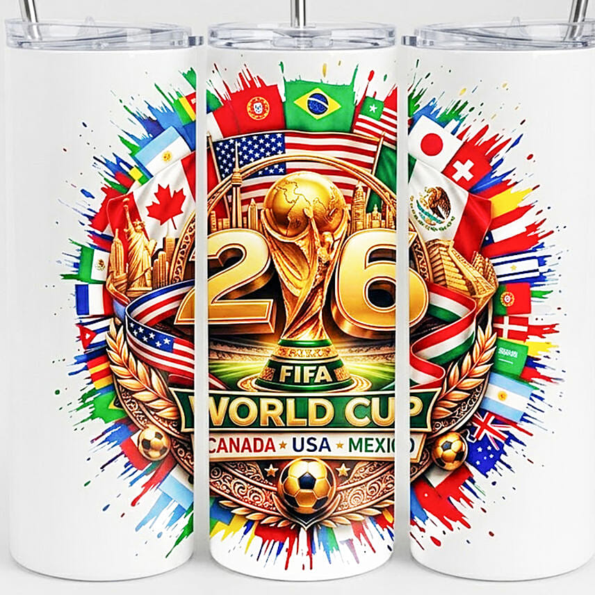 World Cup 2026 Fan Tumbler
