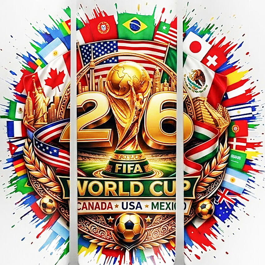 World Cup 2026 Fan Tumbler