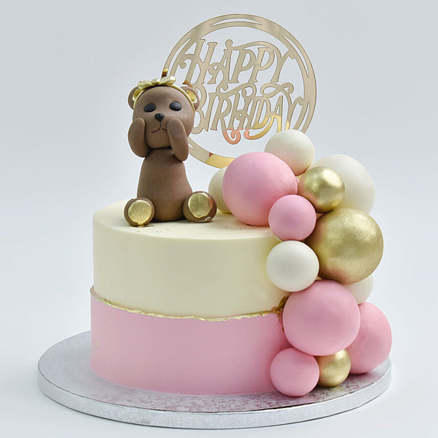 Yummy Teddy Chocolate Cake