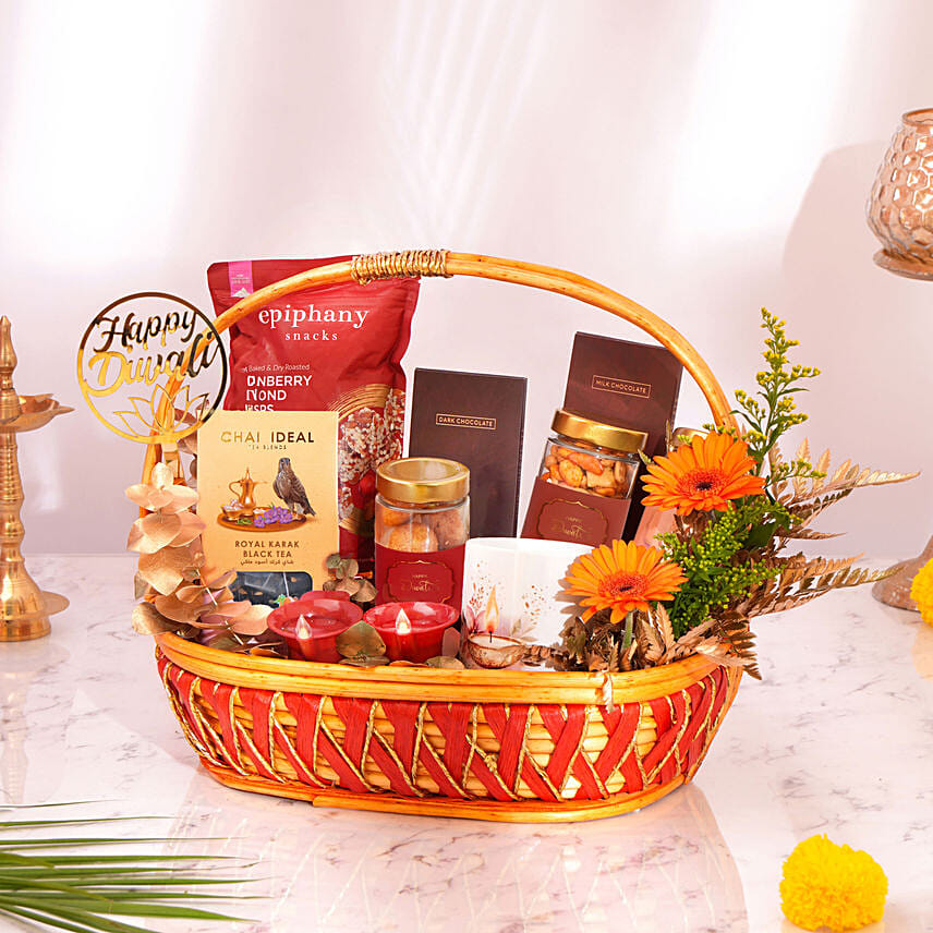 Diwali Delight Basket Diwali Delight Basket: