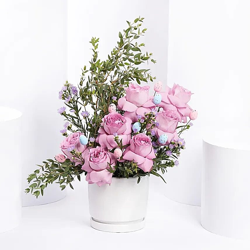 Easter Night Angel Arrangement Easter Night Angel Arrangement: Easter Flowers