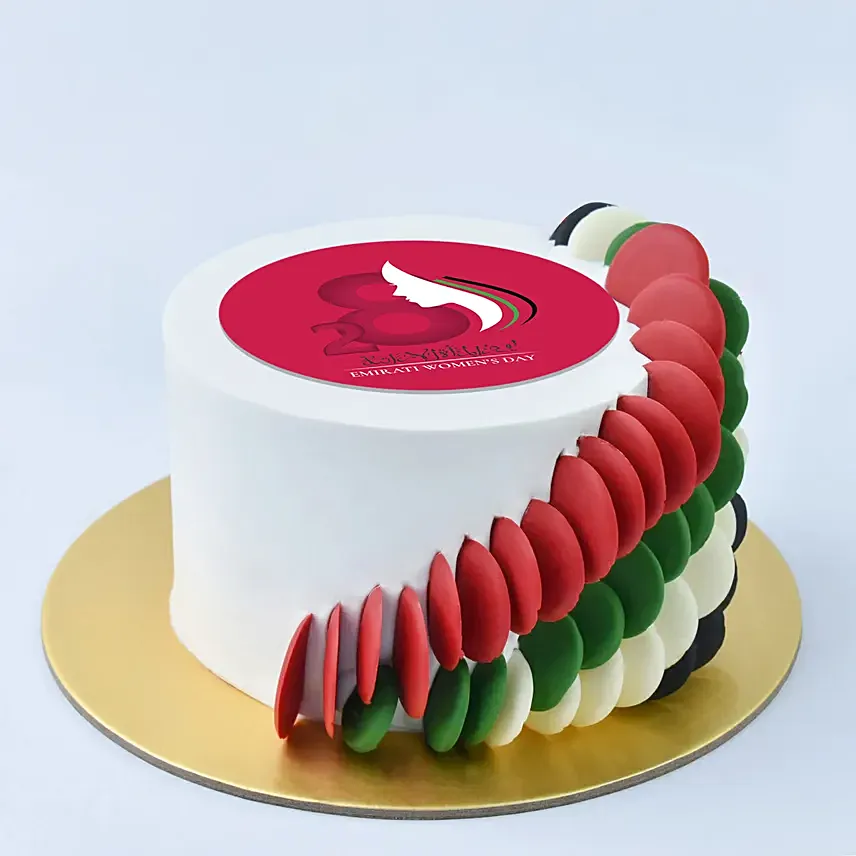 Emirati Womens Day Red Velvet Cake: Gifts for Womens Day