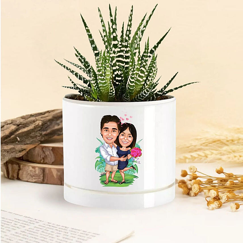 Everlasting Love Echeveria Plant Everlasting Love Echeveria Plant: Personalised Planters