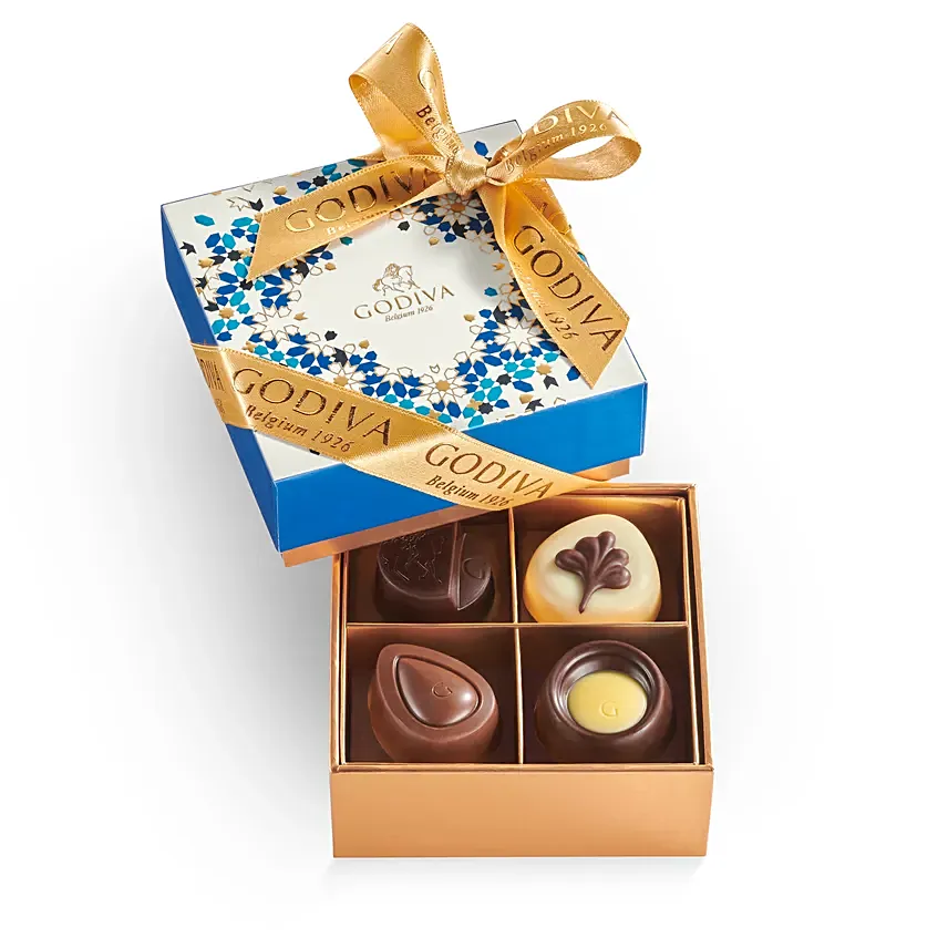 Godiva Assorted Collection 4 Pcs: Eid Chocolates