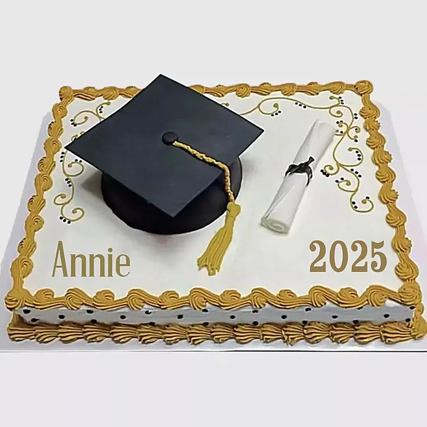 Graduation Degree Cake Graduation Degree Cake: