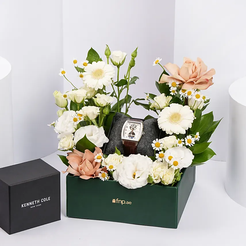 Kenneth Cole New York Automatic Watch & Bracelet For Him Kenneth Cole New York Automatic Watch & Bracelet For Him: Men's Watches