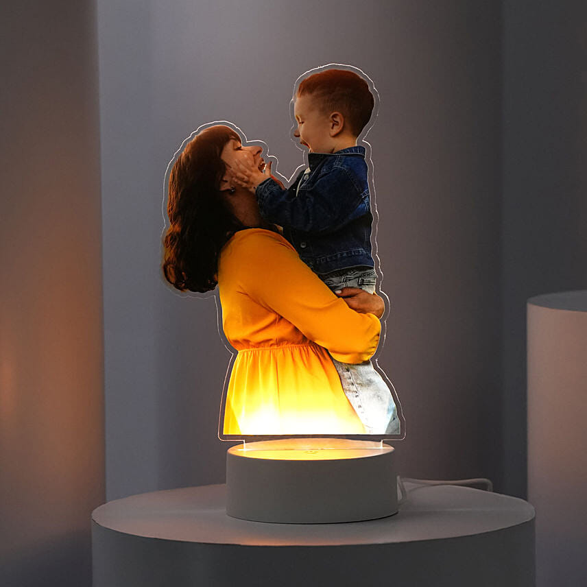 واحد مصباح صورة ليد مخصص مضيئ - تذكار مميز واحد مصباح صورة ليد مخصص مضيئ - تذكار مميز: هدايا مخصصة لعيد الأم