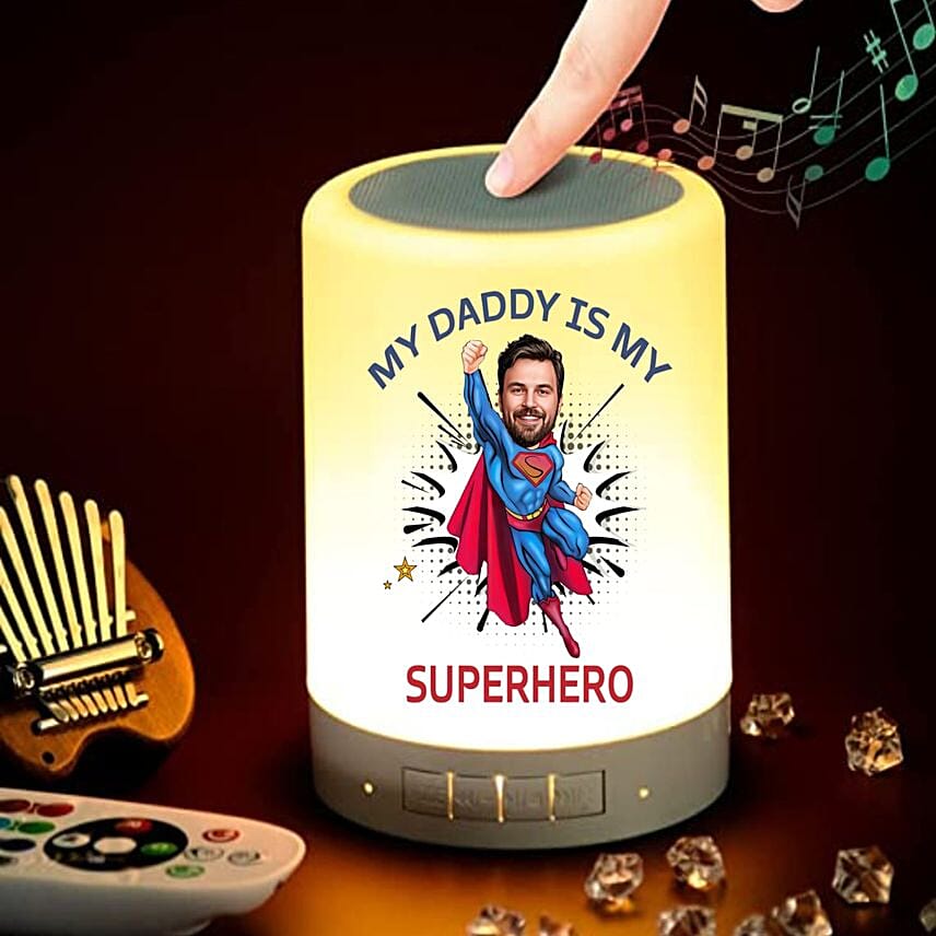 My Dad My Superhero Bluetooth Speaker My Dad My Superhero Bluetooth Speaker: