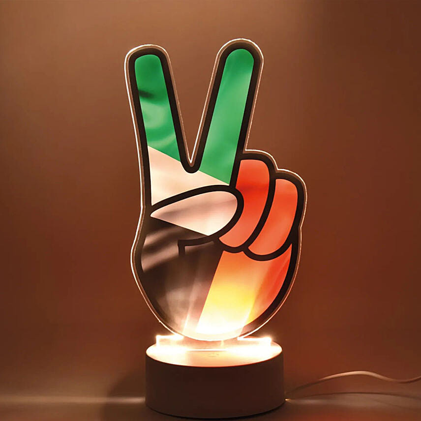 National Day Acrylic Lamp National Day Acrylic Lamp: UAE National Day Gifts