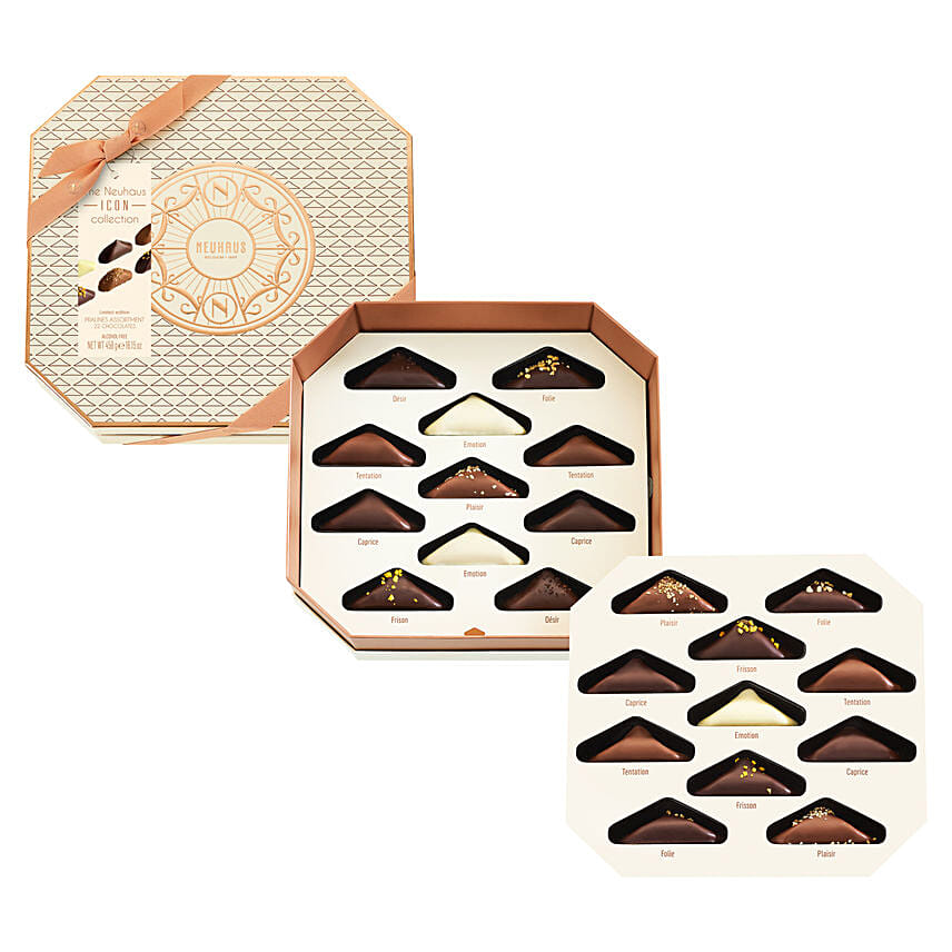 Neuhaus Icon Collection Box
22 Chocolates Neuhaus Icon Collection Box
22 Chocolates: Neuhaus Chocolates