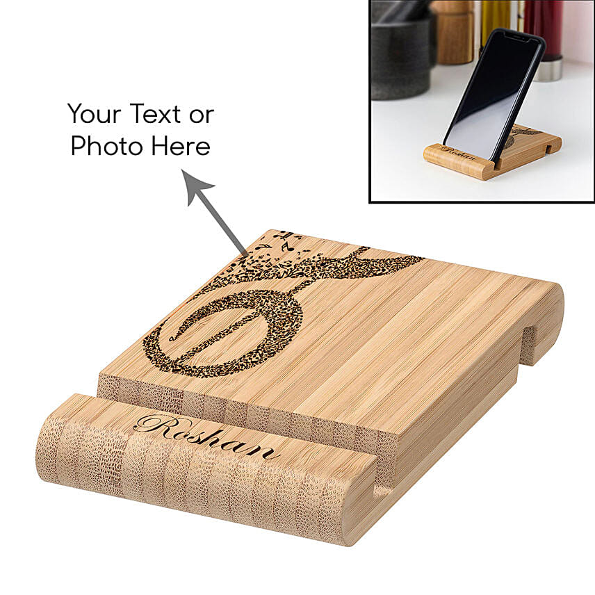 Personalized Phone Holder Personalized Phone Holder: