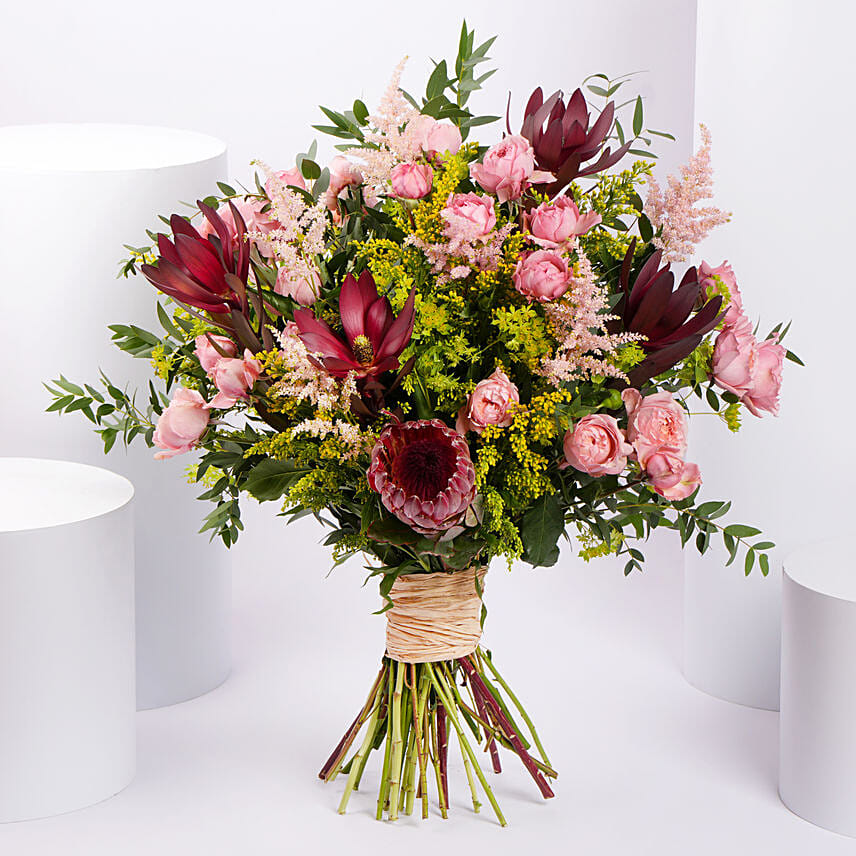 Pink Serenity Arrangement Pink Serenity Arrangement: Birthday Flowers
