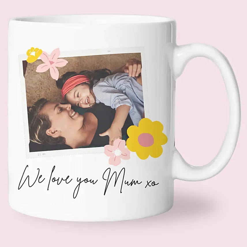 Smiles With Mom Personalised Mug: Mothers Day Mugs