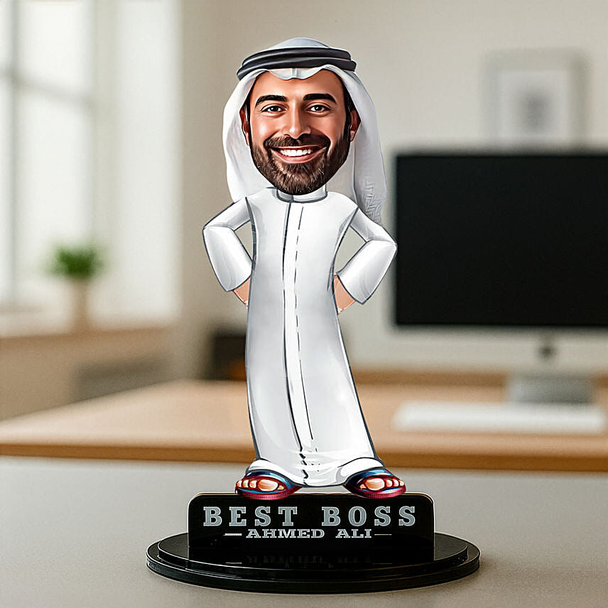 The Boss Man Figurine: Boss Day Gifts
