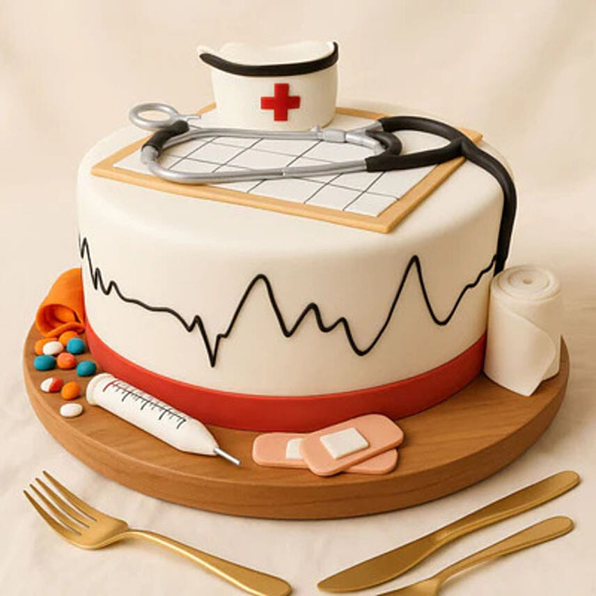 The Medical Marvel Cake The Medical Marvel Cake: Graduation Cakes