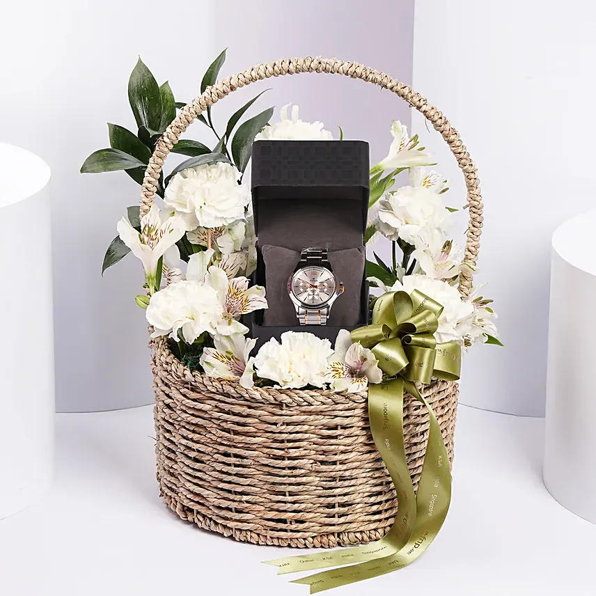 Titan Workwear Watch Gift Basket For Him: 