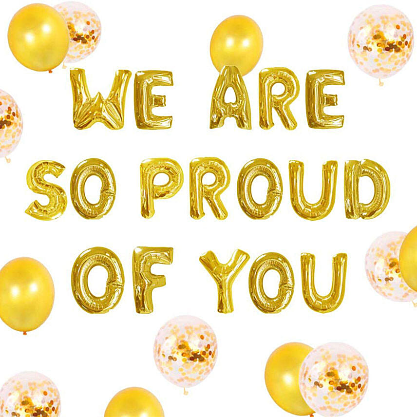 We are Proud Balloon Set We are Proud Balloon Set:
